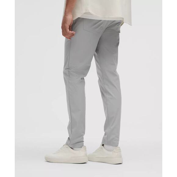 Lululemon Men's ABC Trouser Pant Slim Fit LM5AQYS Gray Size 30 - Picture 2 of 7
